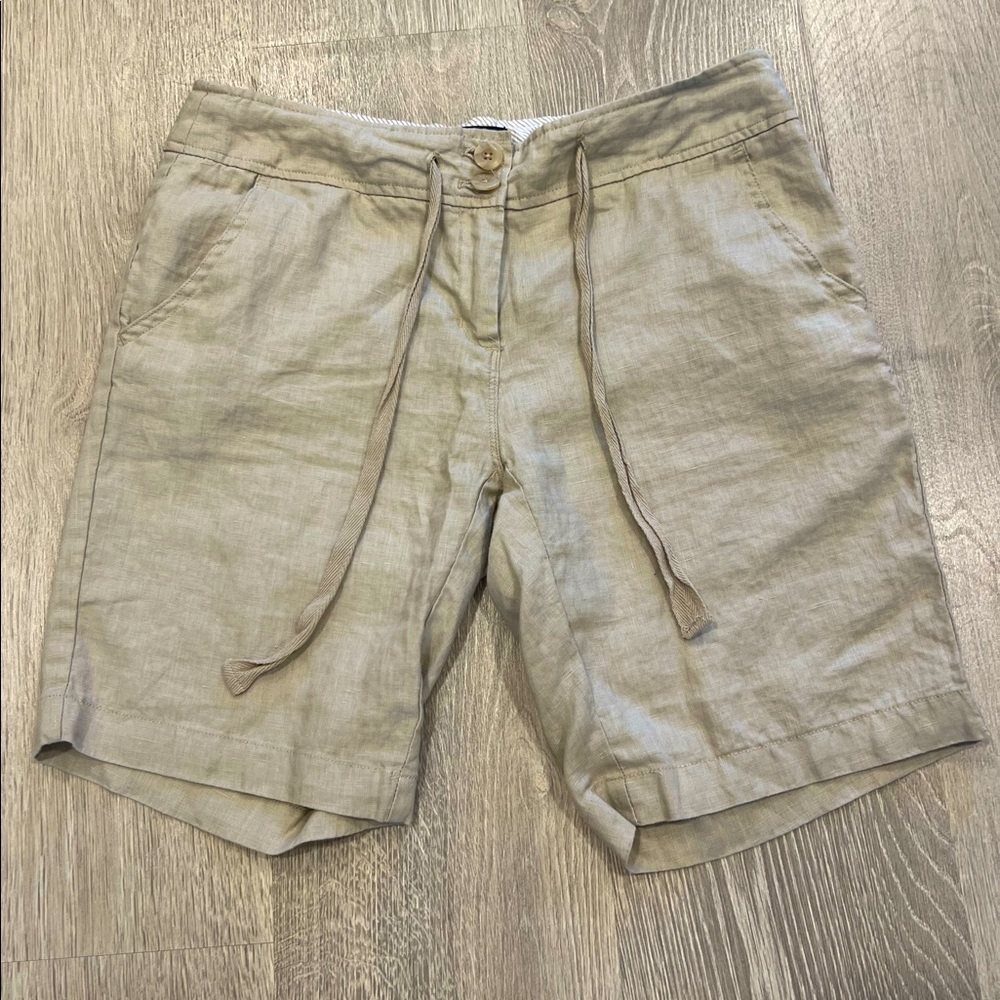 Linen Shorts Size 6 Inseam 8”